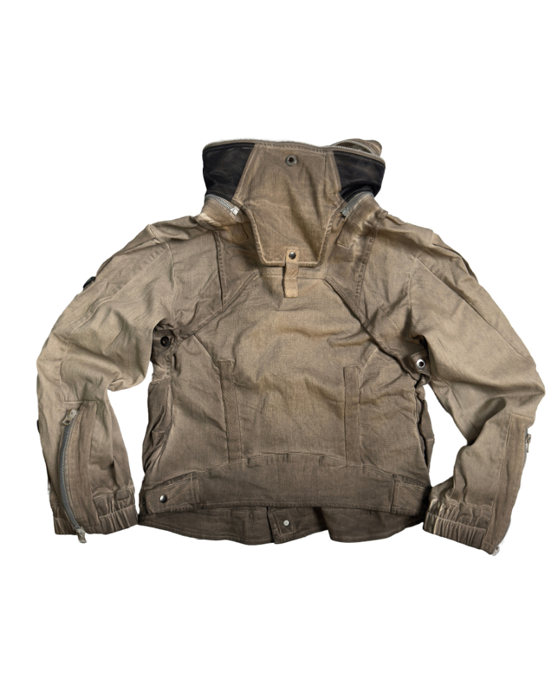 Wasteland Apocalypse Detachable-Collar Jacket