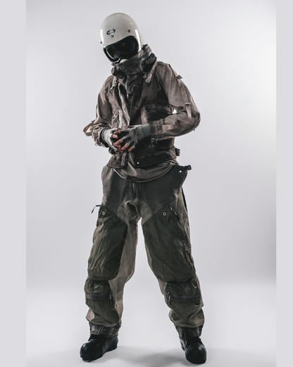 Wasteland Apocalypse Detachable-Collar Jacket