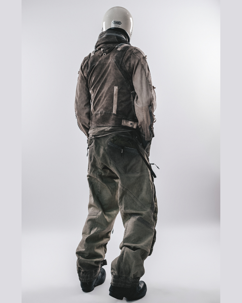 Wasteland Apocalypse Detachable-Collar Jacket