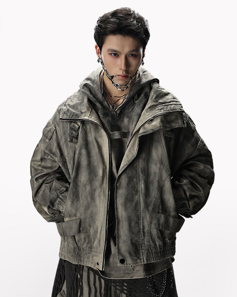 Wasteland Distressed Flight Jacket