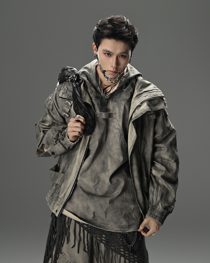 Wasteland Distressed Flight Jacket