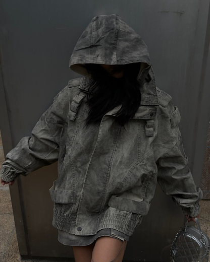 Wasteland Distressed Flight Jacket