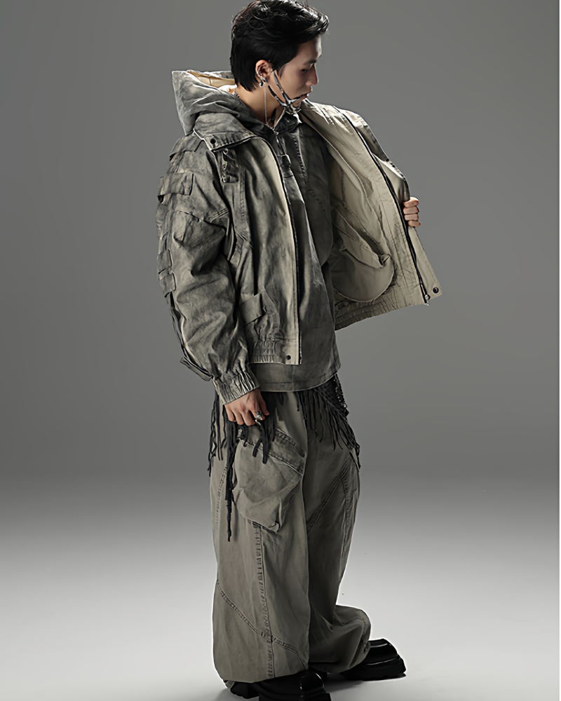 Wasteland Distressed Flight Jacket