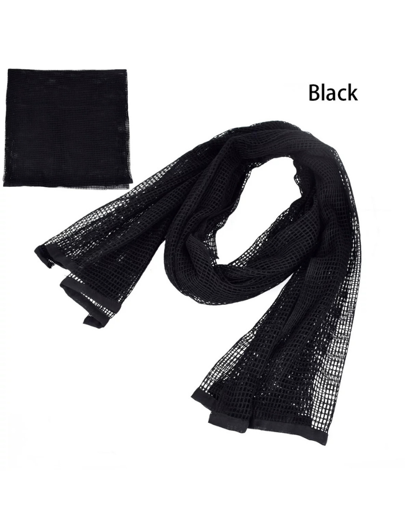 Wasteland Soldier Style Camouflage Long Mesh Scarf