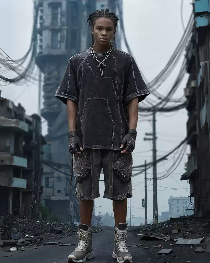 Wasteland Washed Heavyweight Cotton Men&