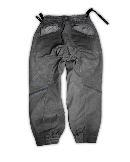 Wasteland Wear 3D Cut Distressed Double-Layer Cargo Pants