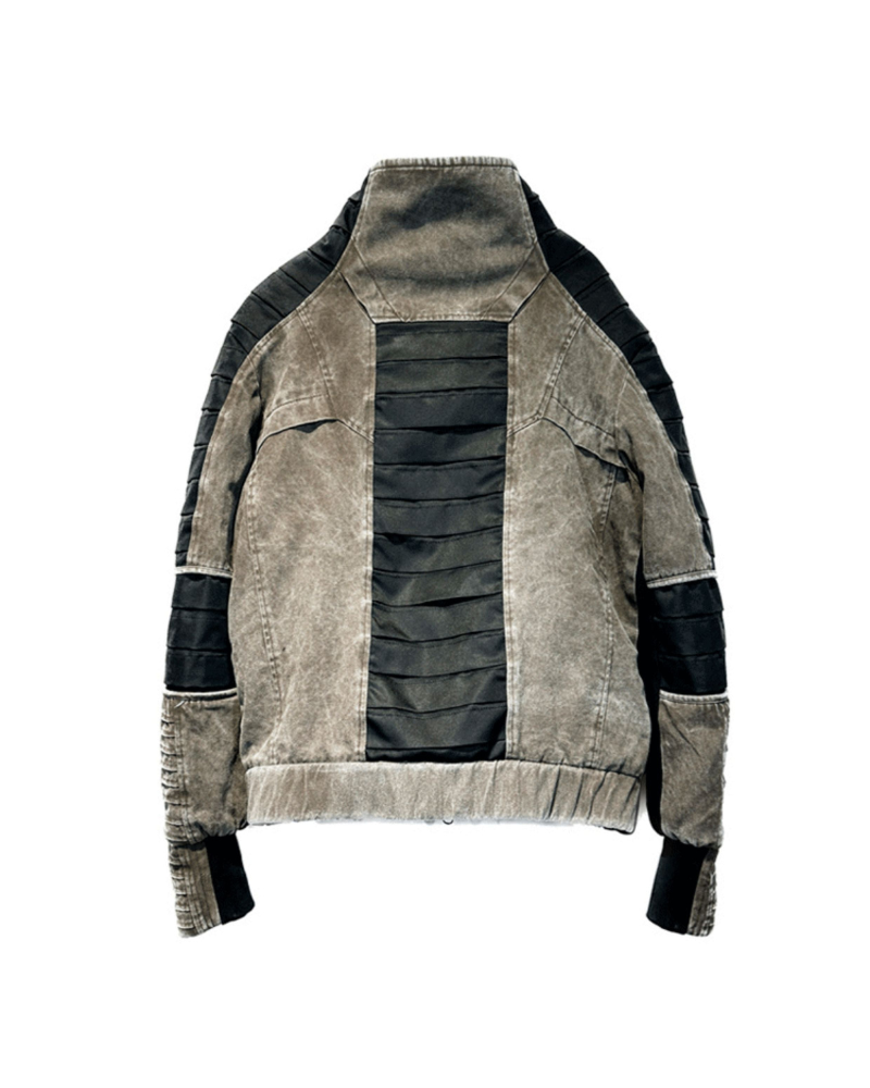 Wasteland Wear Contrast Folded Trim Jacket