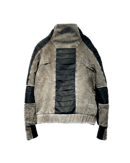 Wasteland Wear Contrast Folded Trim Jacket