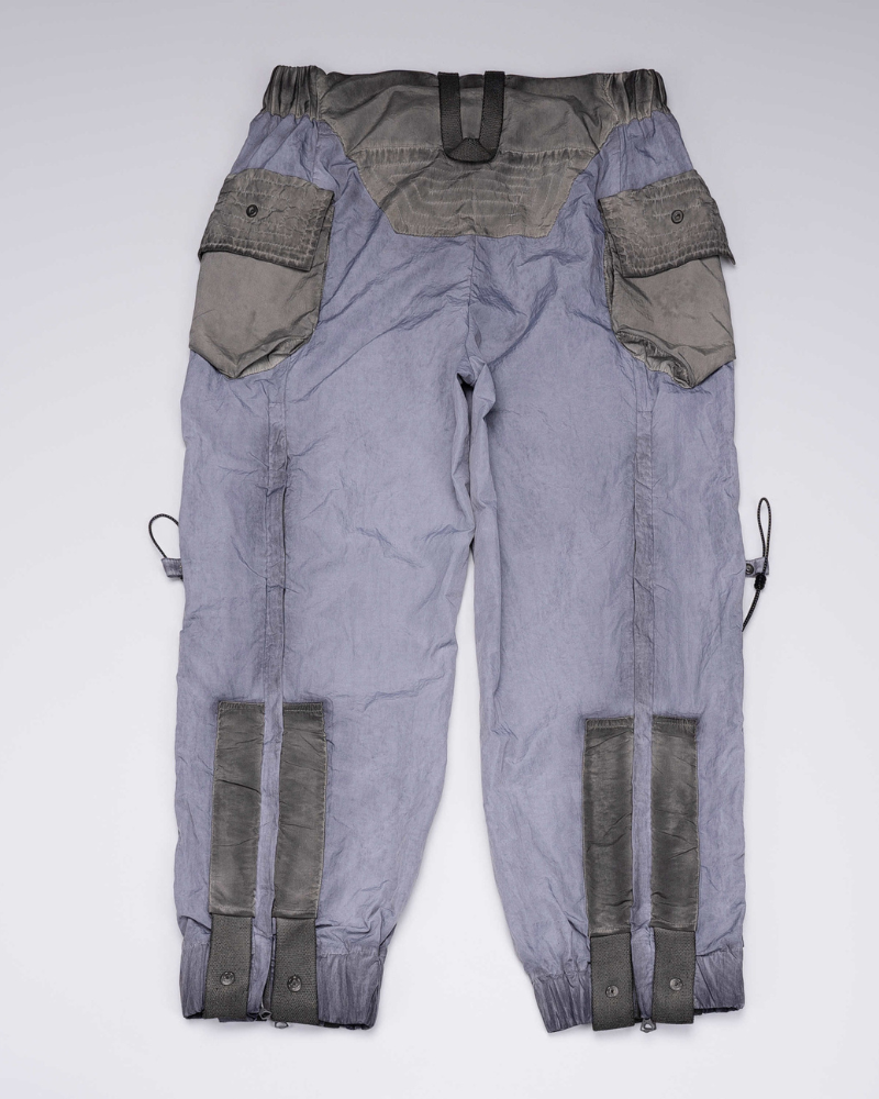 Wasteland Wear Dirty Dyed Cargo Zipper Pants