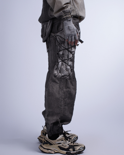 Wasteland Wear Distressed Washed Outdoor Cargo Pants