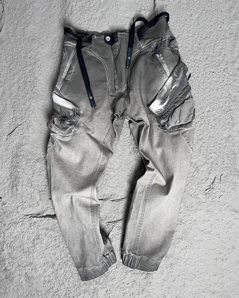 Wasteland Wear Functional Distressed Cargo Pants