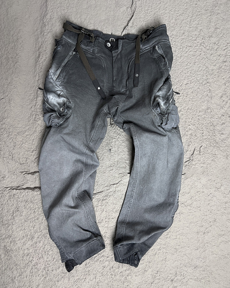 Wasteland Wear Functional Distressed Cargo Pants