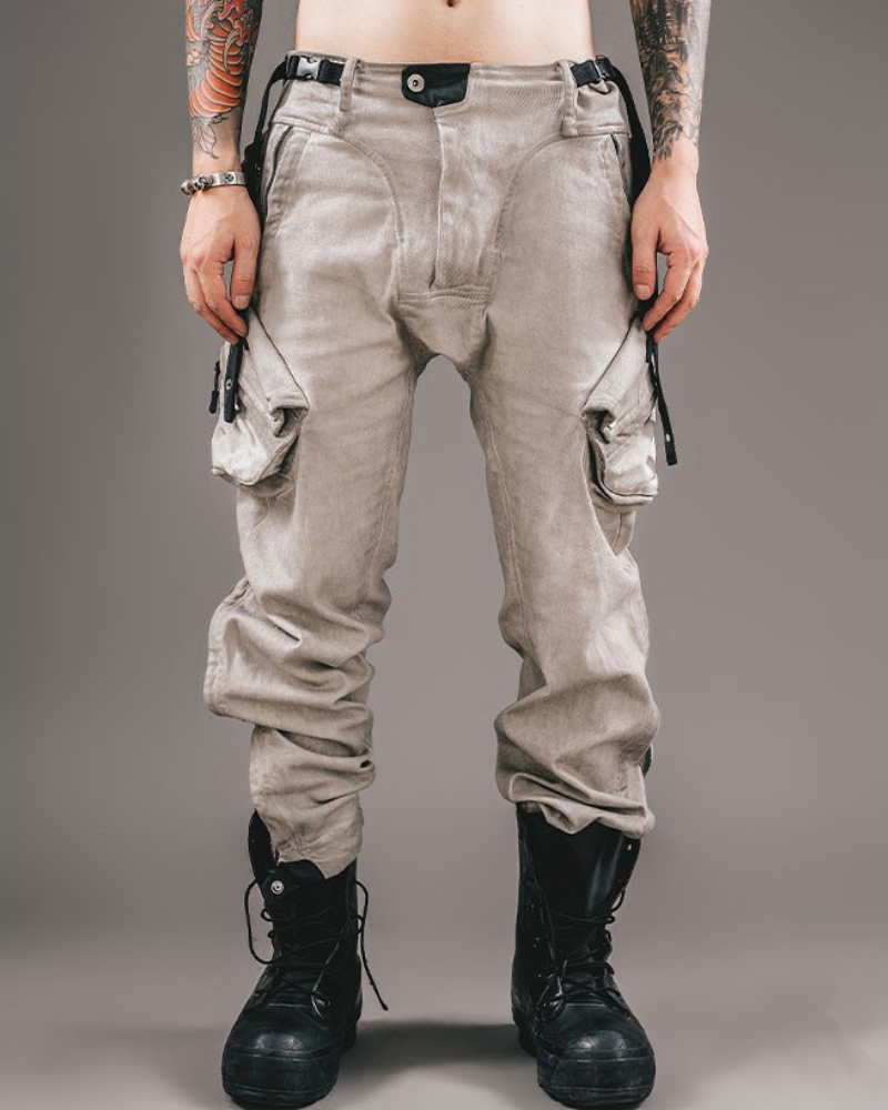 Wasteland Wear Functional Distressed Cargo Pants