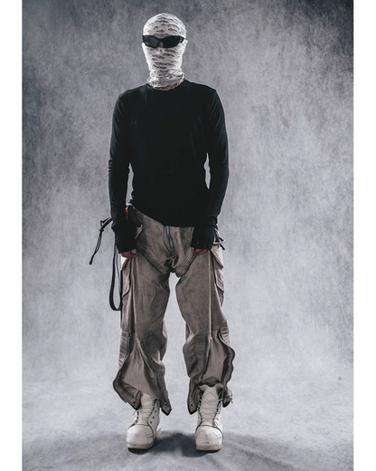 Wasteland Wear Multi-Pocket Zipper Cargo Pants