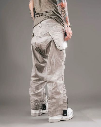 Wasteland Wear Multi-Pocket Zipper Cargo Pants