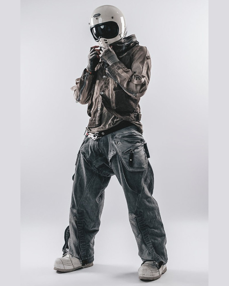 Wasteland Wear Multi-Pocket Zipper Cargo Pants
