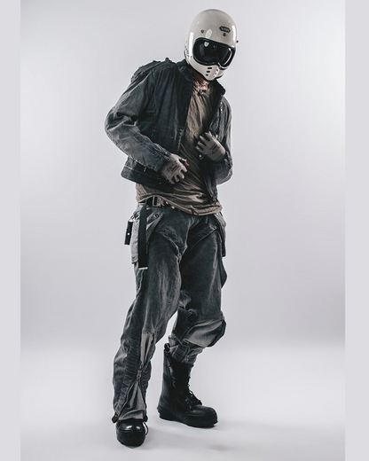 Wasteland Wear Multi-Pocket Zipper Cargo Pants