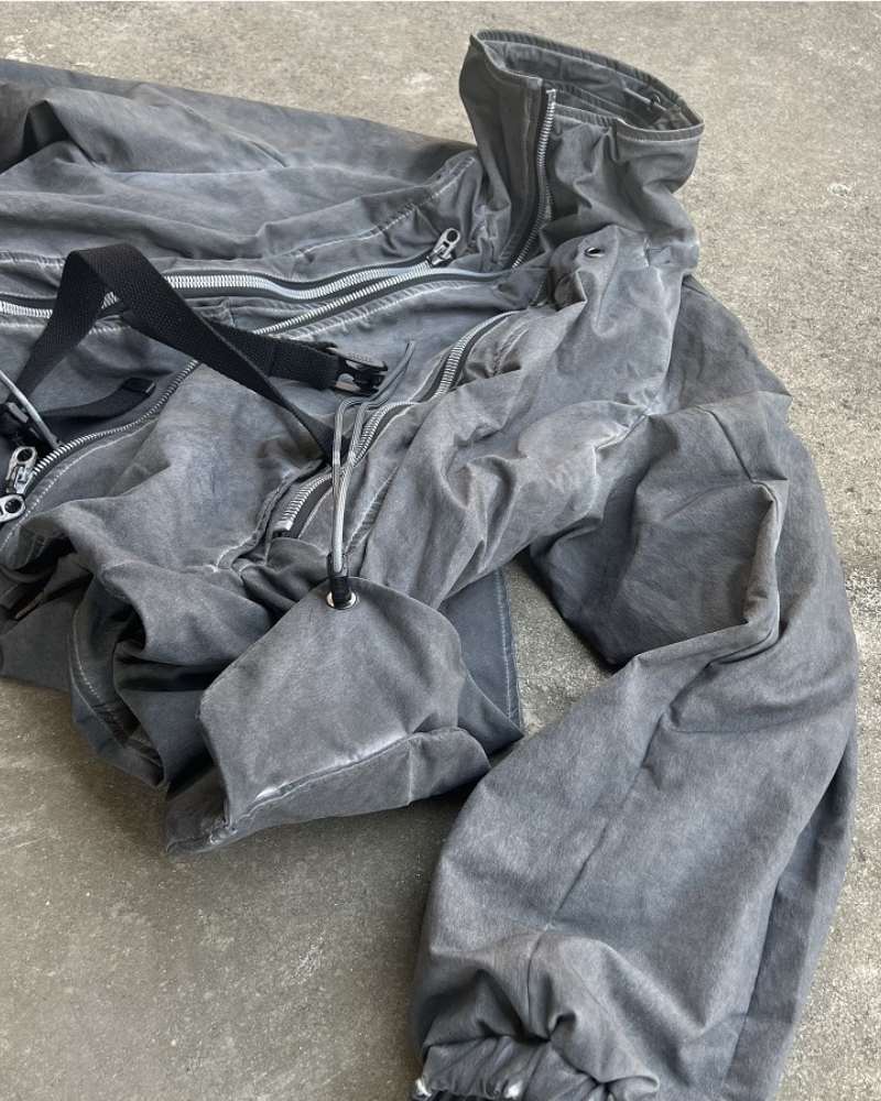 Wasteland Wear Vintage Dual Layers Multi-Pocket Jacket