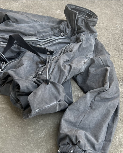 Wasteland Wear Vintage Dual Layers Multi-Pocket Jacket