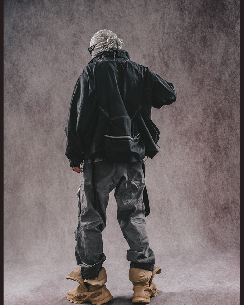 Wasteland Wear Vintage Dual Layers Multi-Pocket Jacket