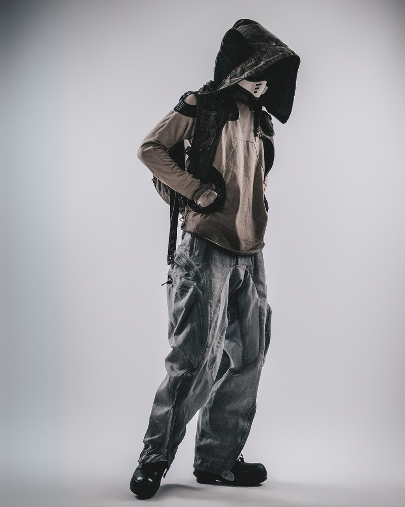 Wasteland Wear Washed Distressed Cotton T-Shirt