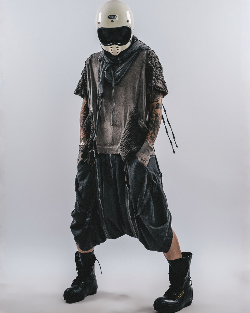 Wasteland Deconstructed Variable Style Baggy Shorts