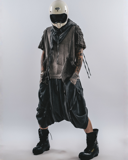 Wasteland Deconstructed Variable Style Baggy Shorts