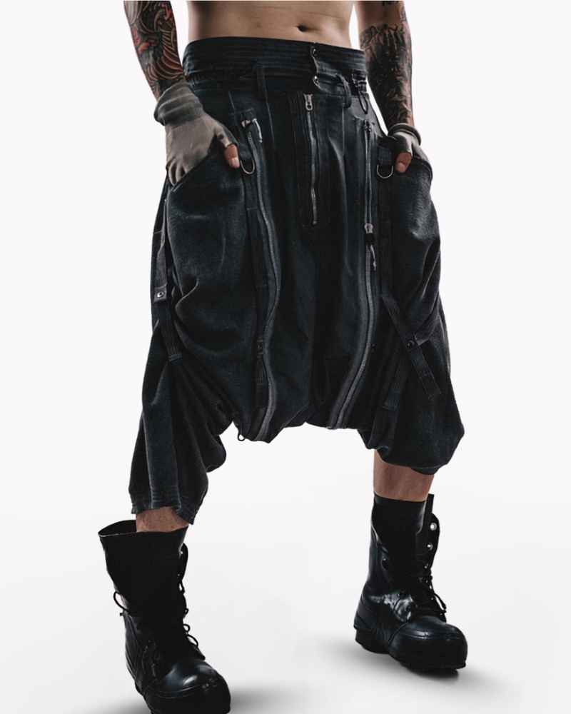 Wasteland Deconstructed Variable Style Baggy Shorts