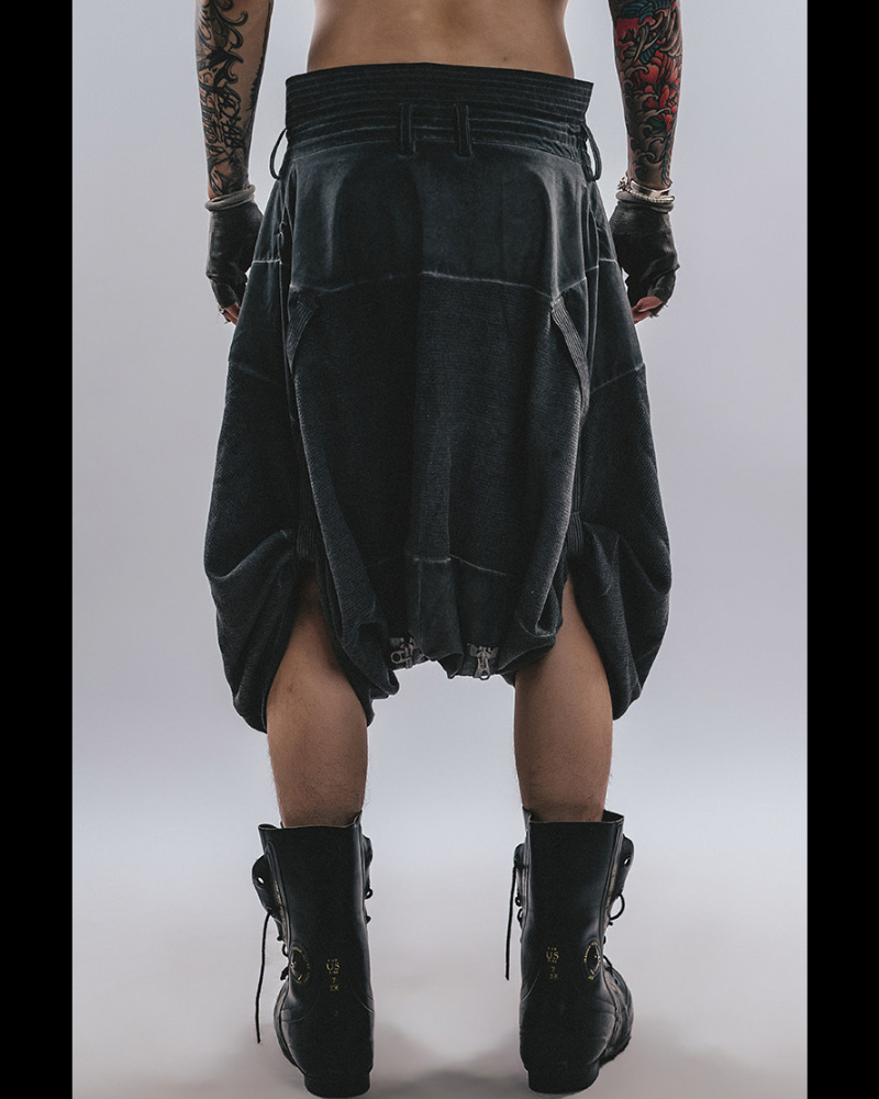 Wasteland Deconstructed Variable Style Baggy Shorts