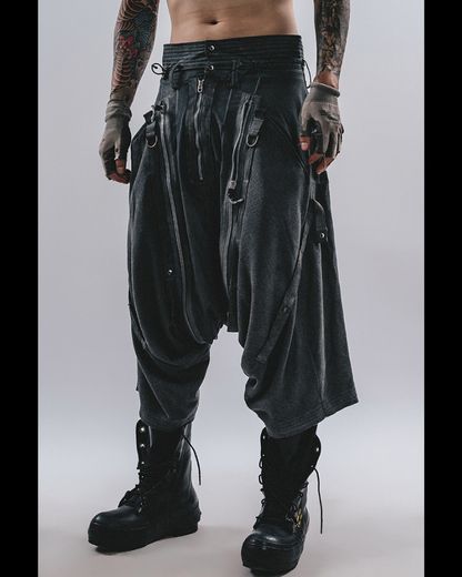Wasteland Deconstructed Variable Style Baggy Shorts