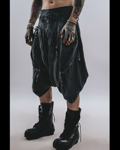 Wasteland Deconstructed Variable Style Baggy Shorts