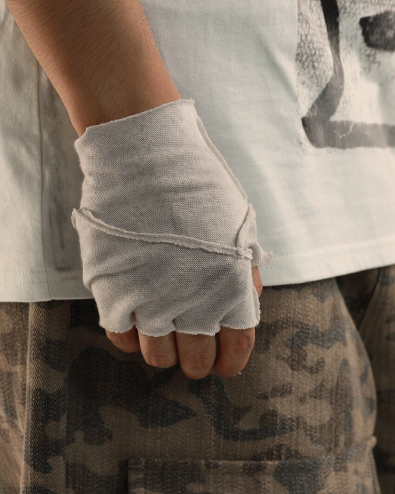 Wasteland Futuristic Fingerless Gloves