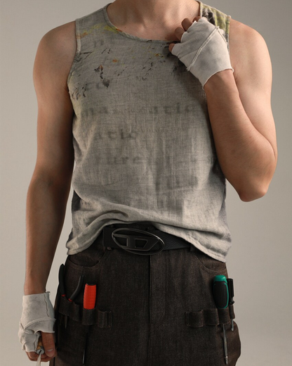 Wasteland Futuristic Fingerless Gloves