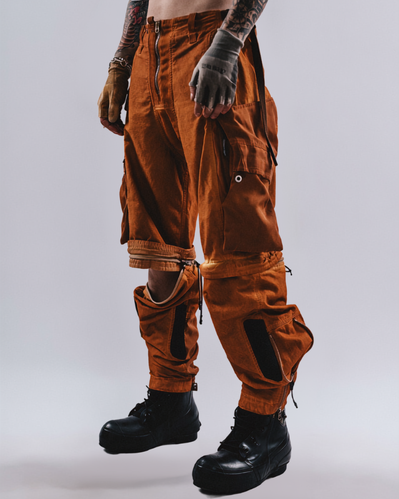 Wasteland Rust Modular 3D Pocket Cargo Pants