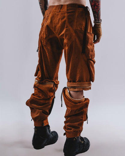 Wasteland Rust Modular 3D Pocket Cargo Pants