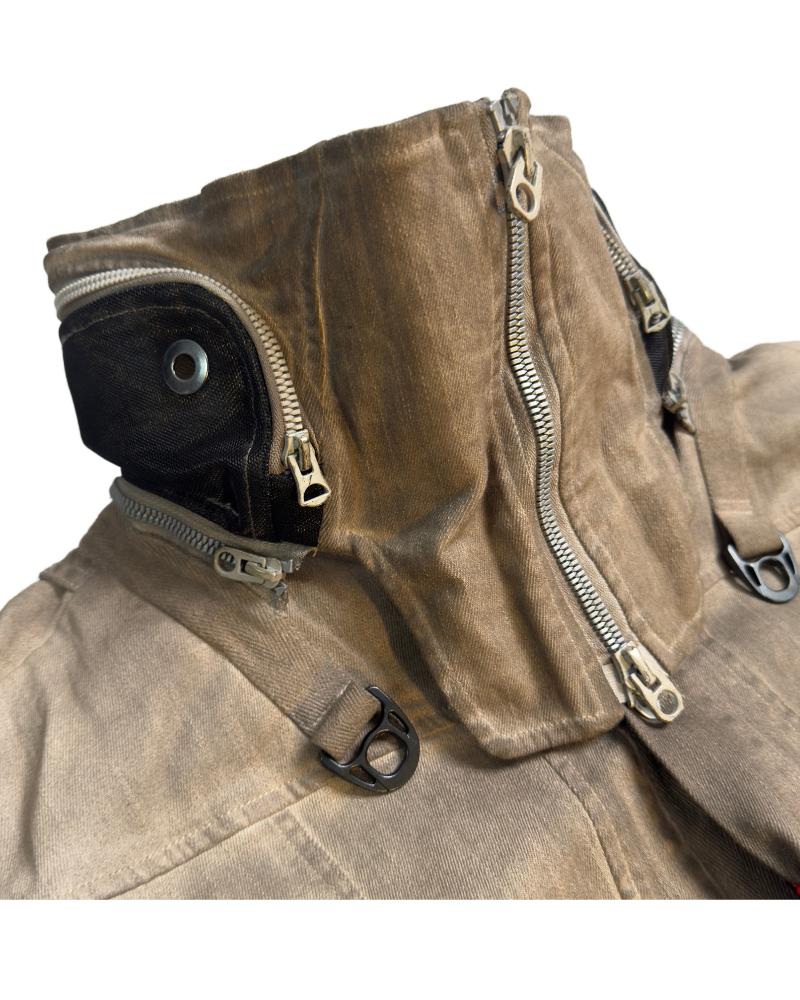 Wasteland Apocalypse Detachable-Collar Jacket