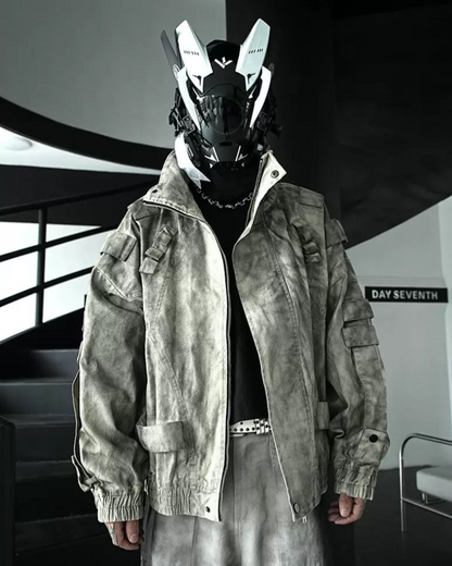 Wasteland Distressed Flight Jacket