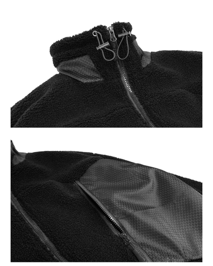 Winter High-Neck Sherpa Fleece Jacket