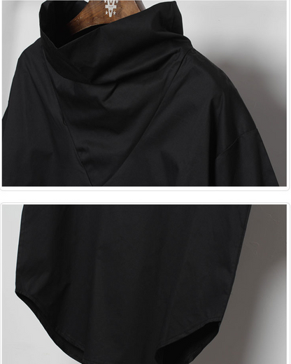 With Chain Function Japanese Techwear T-Shirt