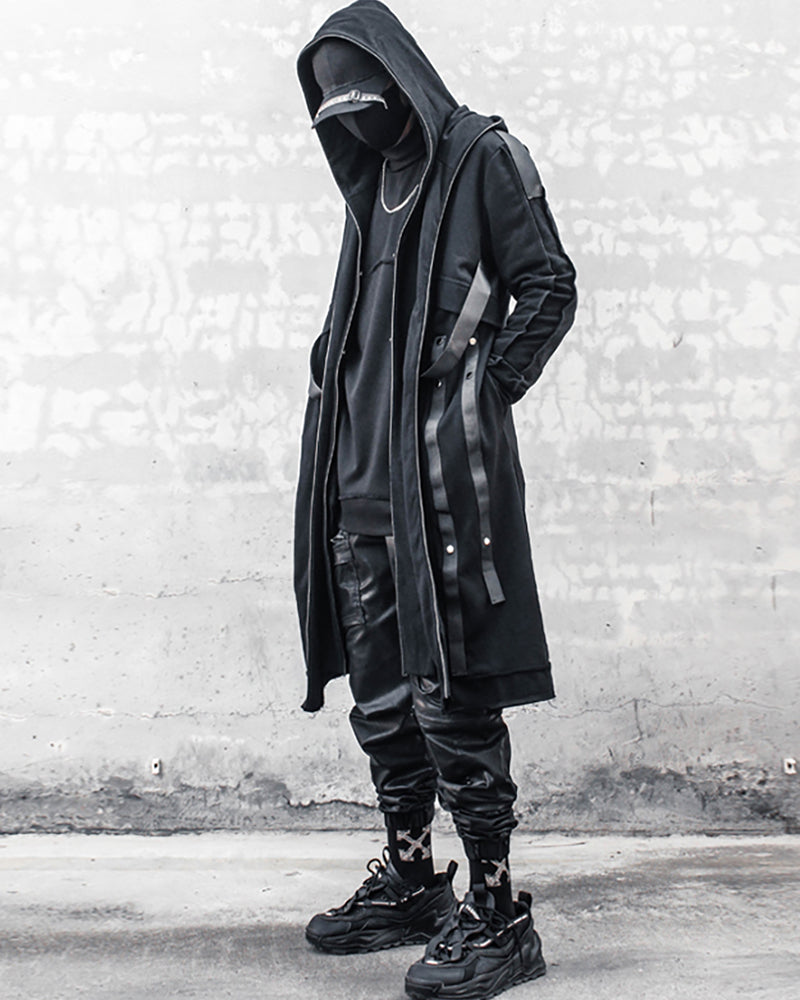 Wizard Gothic Double-layered Hooded Coat – Techwear Official