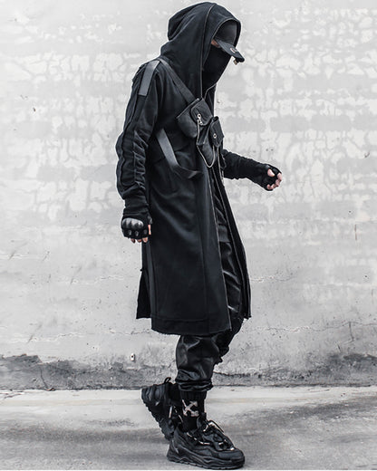 Wizard Gothic Double-layered Hooded Coat