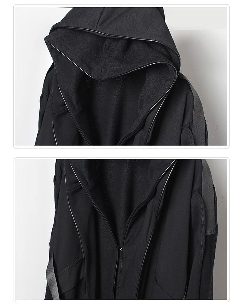 Wizard Gothic Double-layered Hooded Coat