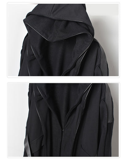 Wizard Gothic Double-layered Hooded Coat