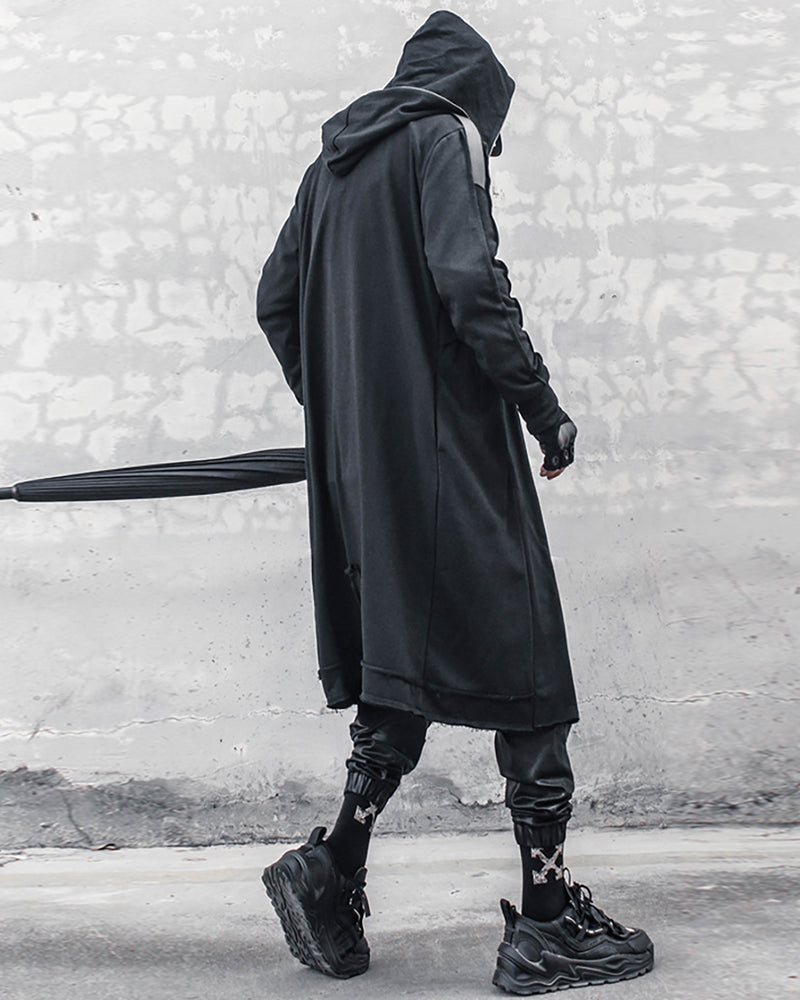 Wizard Gothic Double-layered Hooded Coat – Techwear Official