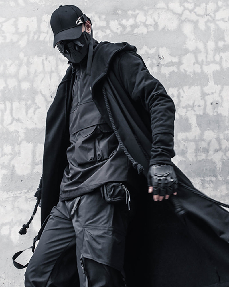 Hooded cloak,Black cloak,Renaissance cloak,Witch cloak,Cosplay cloak,Medieval cloak,Cape cloak,Hooded cape,Halloween cloak,Elven cloak,Ninja,techwear,techwear fashion,techwear jacket, tech jacket,cyberpunk samurai jacket, samurai jacket cyberpunk,ninja costume,ninja halloween costume,samurai jacket