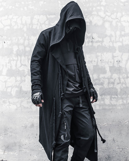Hooded cloak,Black cloak,Renaissance cloak,Witch cloak,Cosplay cloak,Medieval cloak,Cape cloak,Hooded cape,Halloween cloak,Elven cloak,Ninja,techwear,techwear fashion,techwear jacket, tech jacket,cyberpunk samurai jacket, samurai jacket cyberpunk,ninja costume,ninja halloween costume,samurai jacket