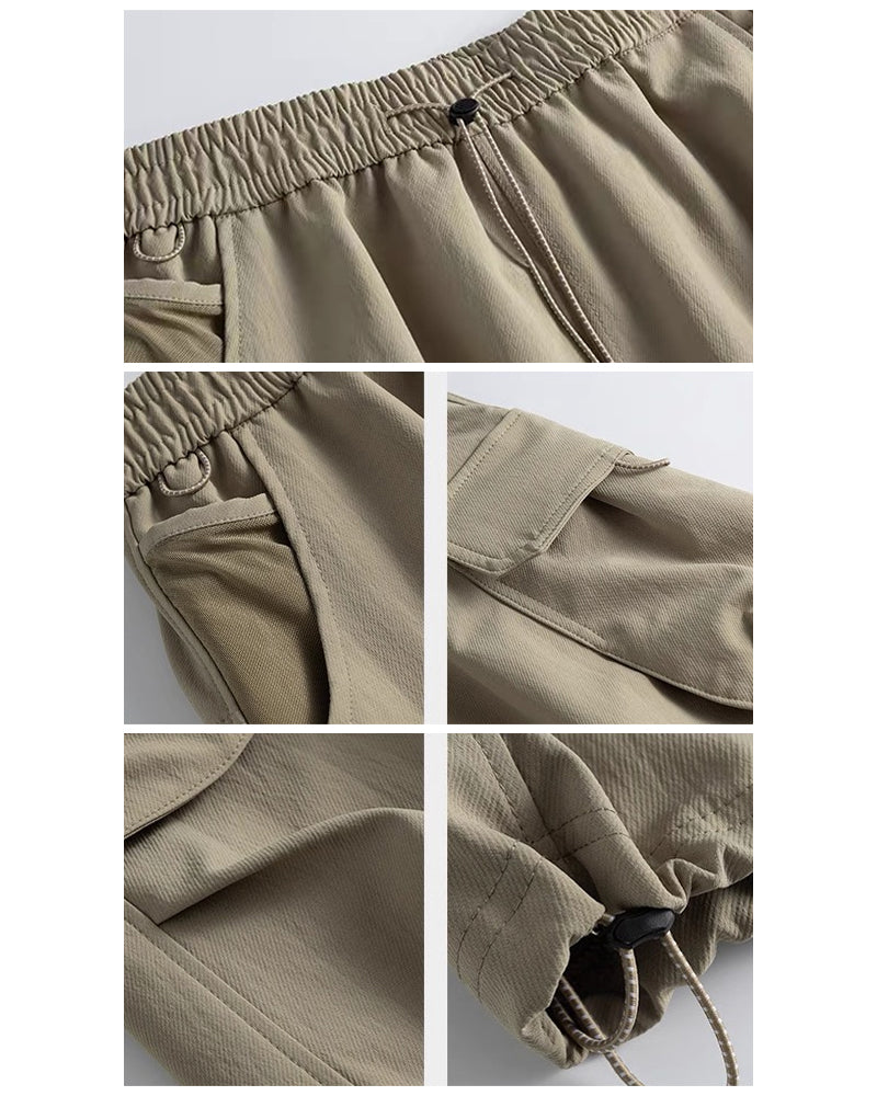 Womens Water-Resistant Cargo A-Line Skirt