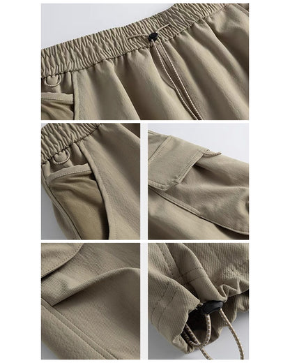Womens Water-Resistant Cargo A-Line Skirt