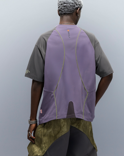 XIPHEVIL Cyberpunk Grid Dreamweave Quick-Dry T-Shirt