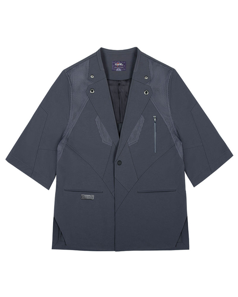 XIPHEVIL Cyberpunk Outfits Bellator IV Short Sleeve Suit